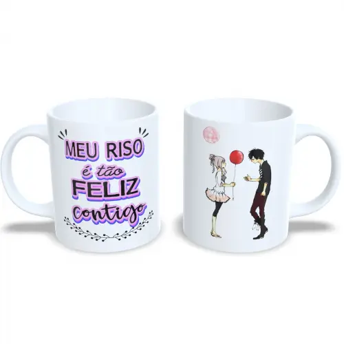 Caneca Dia dos Namorados 325ml: Presente Perfeito ❤️