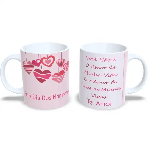Caneca 325ml Personalizada: Amor Dose Diária 🍯