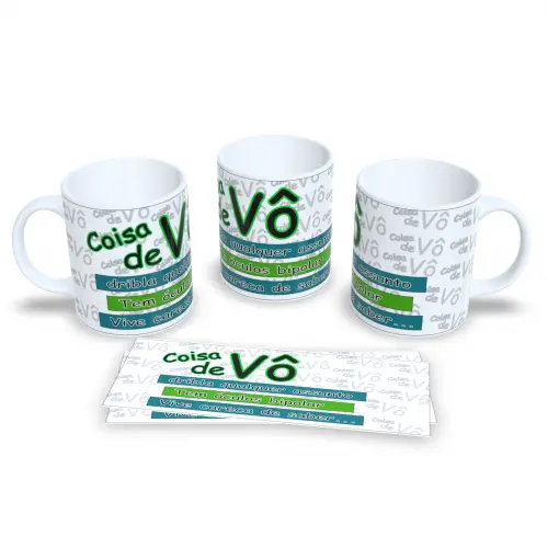 Canecas Personalizadas 325ml Especial Dia dos Avós
