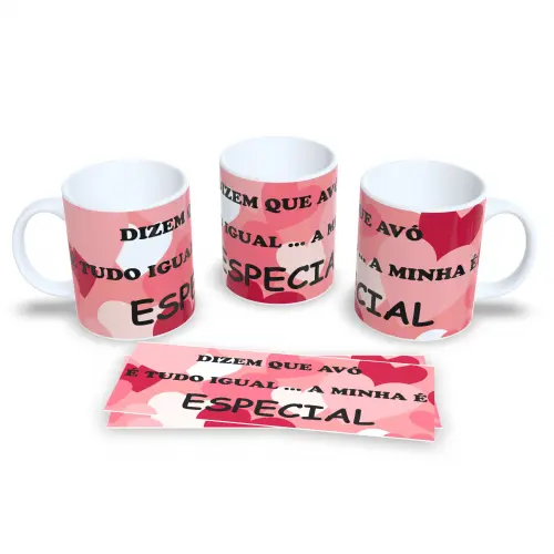 Caneca Spoiler de Amor Mimos para os Avós