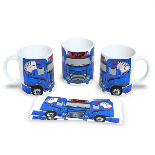 Caneca Personalizada Caminhão Bruto Presente Criativo 325ml