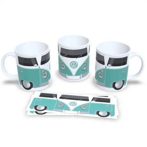 Caneca Personalizada Kombi Retrô Viva a Nostalgia