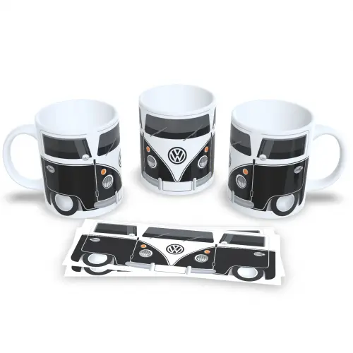 Caneca Personalizada Kombi Retrô Viva a Nostalgia
