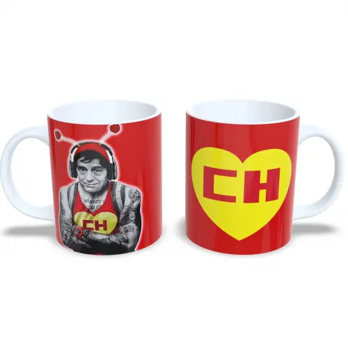 Caneca Chapolin Colorado 325ml Porcelana Personalizada