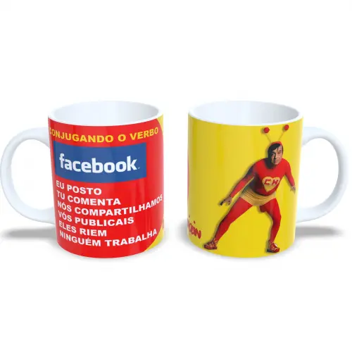 Caneca Personalizada Chapolin Colorado Coleção Turma do Chaves