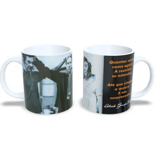 Caneca de Porcelana 325ml Turma do Chaves Nostalgia e o Humor