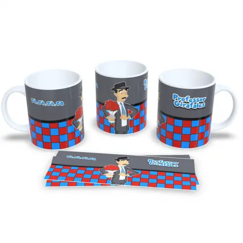 Caneca Professor Girafales Turma do Chaves Perfeito Para Fãs do Seriado