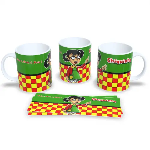 Caneca da Chiquinha Turma do Chaves Perfeito Para Fãs do Seriado