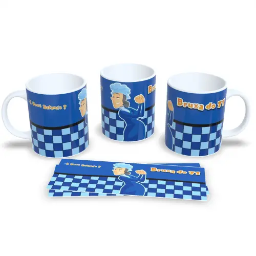 Caneca Bruxa do 71 Turma do Chaves Perfeito Para Fãs do Seriado