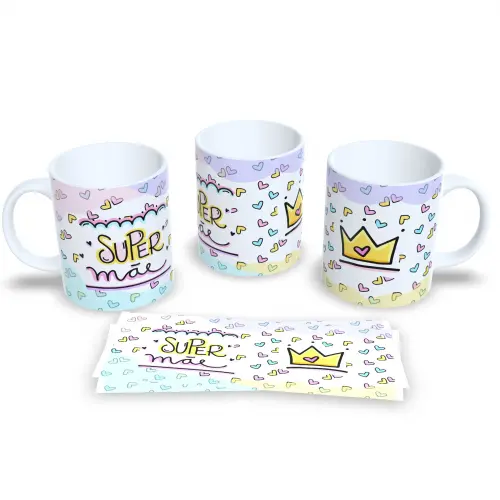 Canecas Personalizadas de 325ml dia das Mães