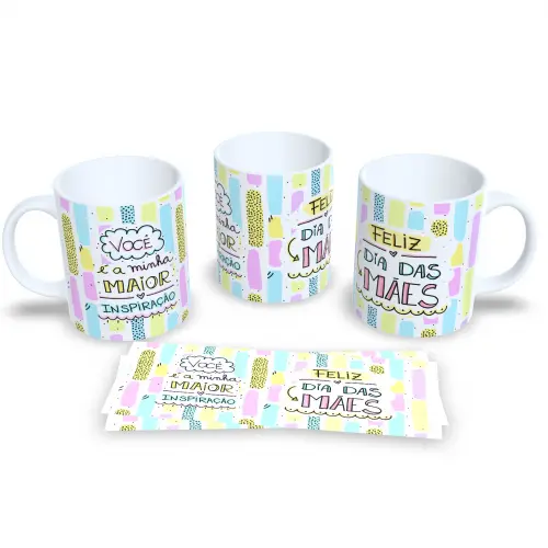 Canecas Personalizadas de 325ml dia das Mães