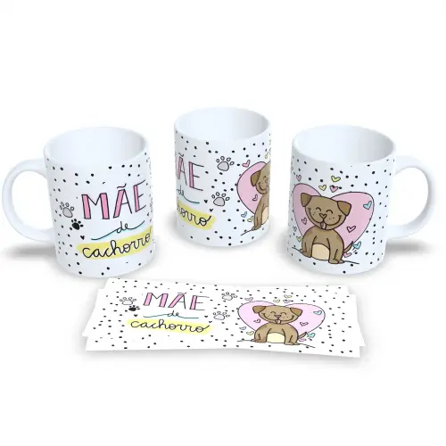 Canecas Personalizadas de 325ml dia das Mães