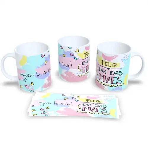 Canecas Personalizadas de 325ml dia das Mães