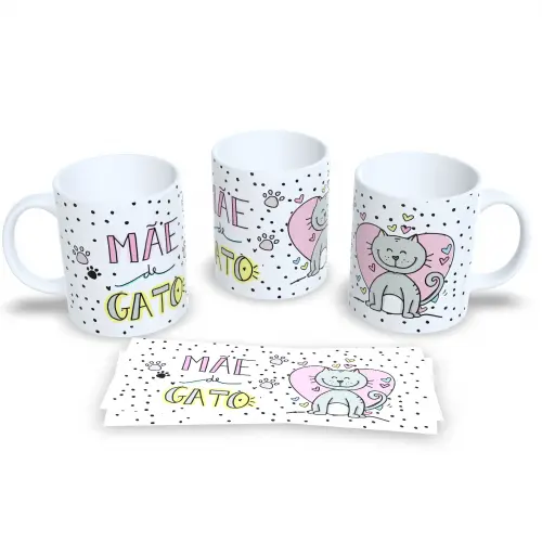 Canecas Personalizadas de 325ml dia das Mães