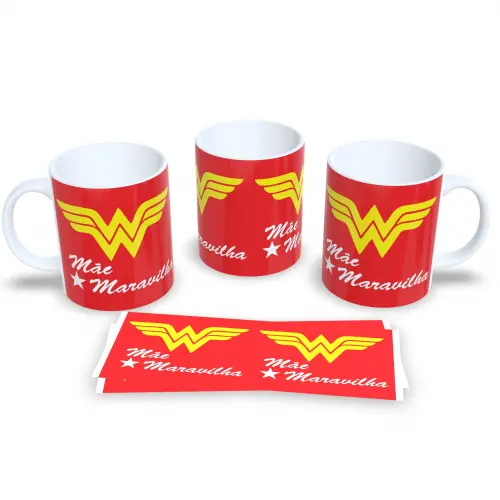 Canecas Personalizada de 325ml dia das Mães Combustível da supermãe