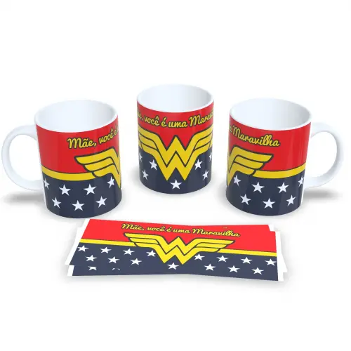 Canecas Personalizada de 325ml dia das Mães Combustível da supermãe