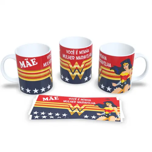 Canecas Personalizada de 325ml dia das Mães Combustível da supermãe