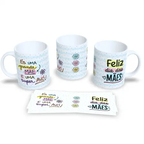 Presente Dia das Mães Caneca Amor que transborda