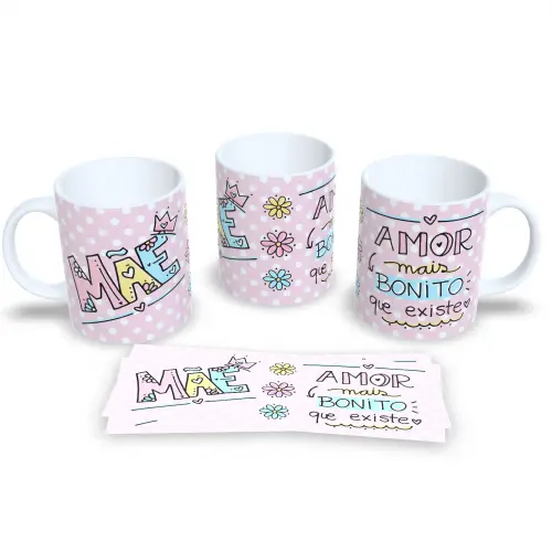 Presente Dia das Mães Caneca Amor em cada gole