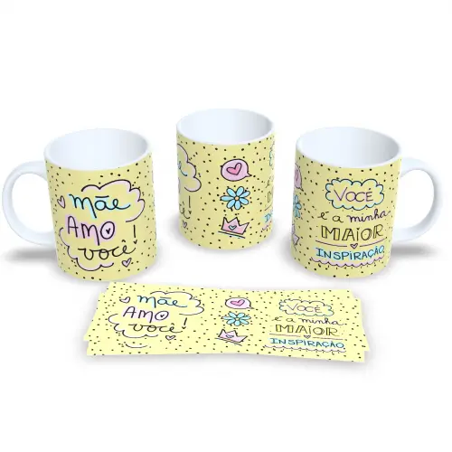 Presente Dia das Mães Caneca Amor em cada gole