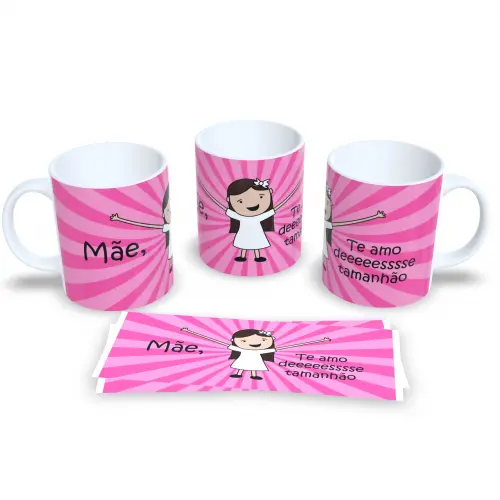Caneca Dia das Mães Minha Inspiração Diária