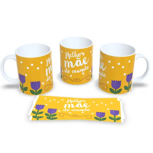 Caneca Dia das Mães Minha Inspiração Diária