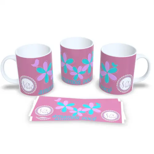 Caneca Dia das Mães Presente Emocionante Para Mãe