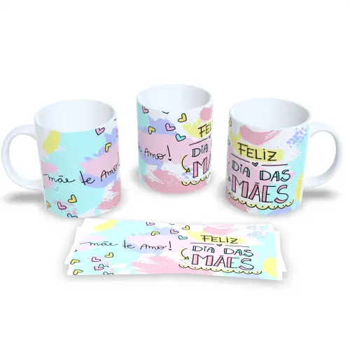 Caneca Dia das Mães Exemplo de amor e coragem