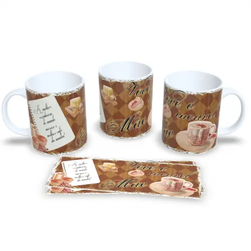 Caneca Personalizada Dia Das Mães Presente Para Mãe
