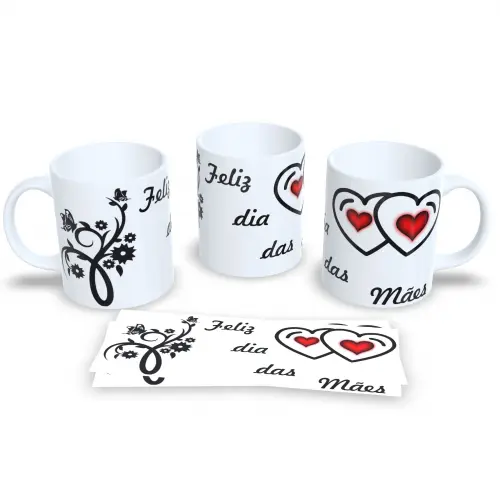 Caneca Cerâmica Melhor Mãe Do Mundo Presente Dia Das Mães