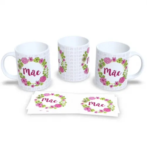 Caneca Cerâmica Melhor Mãe Do Mundo Presente Dia Das Mães
