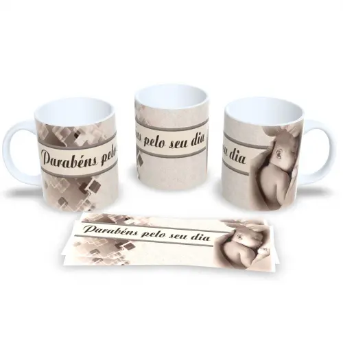 Caneca Dia Das Mães Linda Lembrança Mãe