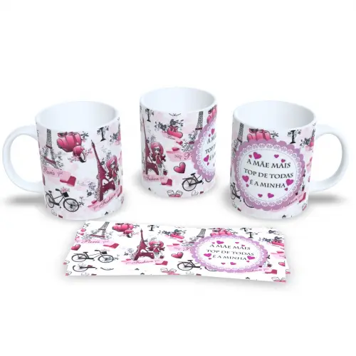 Caneca Dia Das Mães Linda Lembrança Mãe