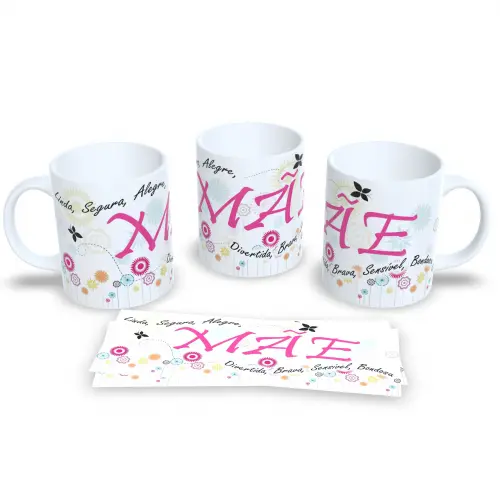 Caneca Dia Das Mães Linda Lembrança Mãe