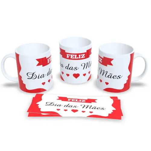 Caneca "Mãe, Te Amo" - Presente Especial Dia das Mães