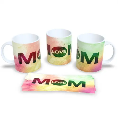 Caneca "Mãe, Te Amo" - Presente Especial Dia das Mães