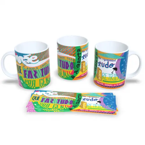 Presente Dia das Mães Caneca Personalizada com Amor