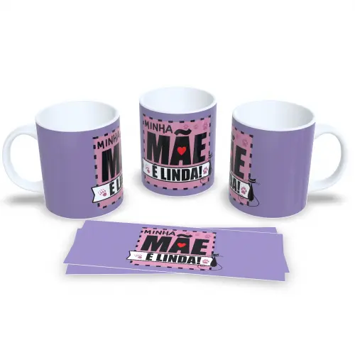 Presente Dia das Mães Caneca Personalizada com Amor
