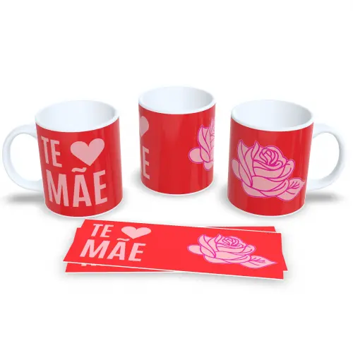 Presente Dia das Mães Caneca Personalizada com Amor