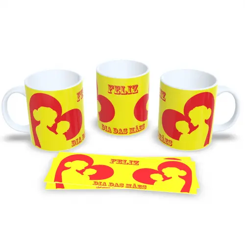 Presente Dia das Mães Caneca Personalizada com Amor