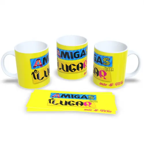 Presente Dia das Mães Caneca Personalizada com Amor