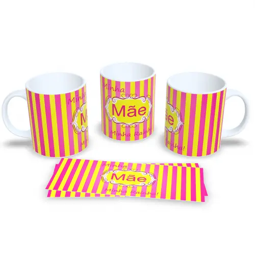 Presente Dia das Mães Caneca Personalizada com Amor