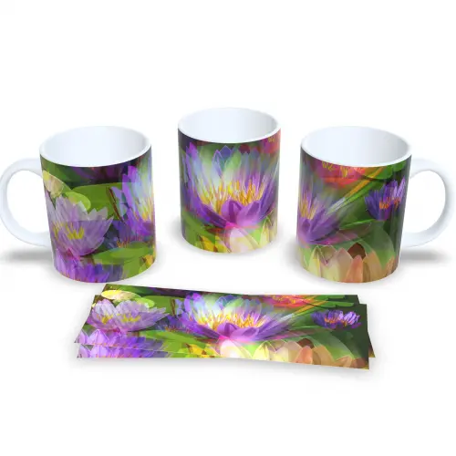 Caneca De Porcelana Floral Presente Para Amiga Linda