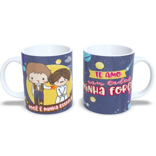Caneca Dia Dos Namorados Presente Romântico Te Amo Muito