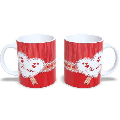 Caneca Dia Dos Namorados Casal Apaixonado Frase Romântica