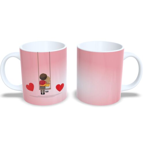Caneca Dia Dos Namorados Casal Apaixonado Frase Romântica