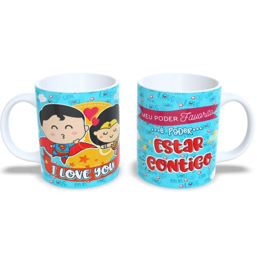 Caneca Dia Dos Namorados Casal Apaixonado Frase Romântica