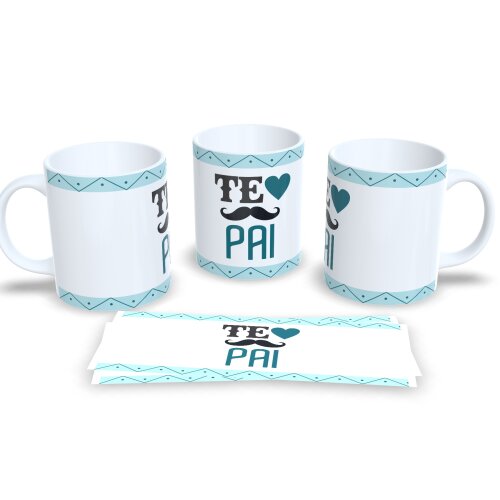 Caneca Lembrança Dia Dos Pais Amor De Pai Xícara 325ml