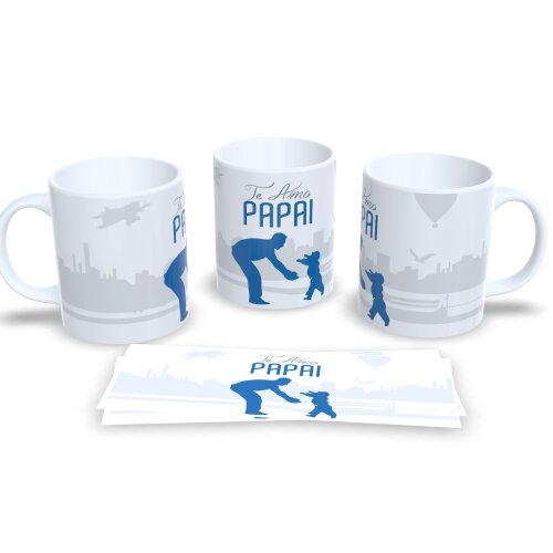 Caneca Lembrança Dia Dos Pais Amor De Pai Xícara 325ml