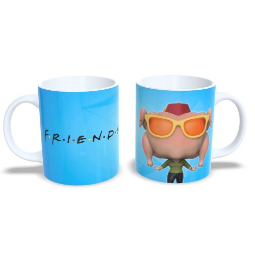 Caneca Cerâmica Friends Funko Pop Central Perk Presente Criativo
